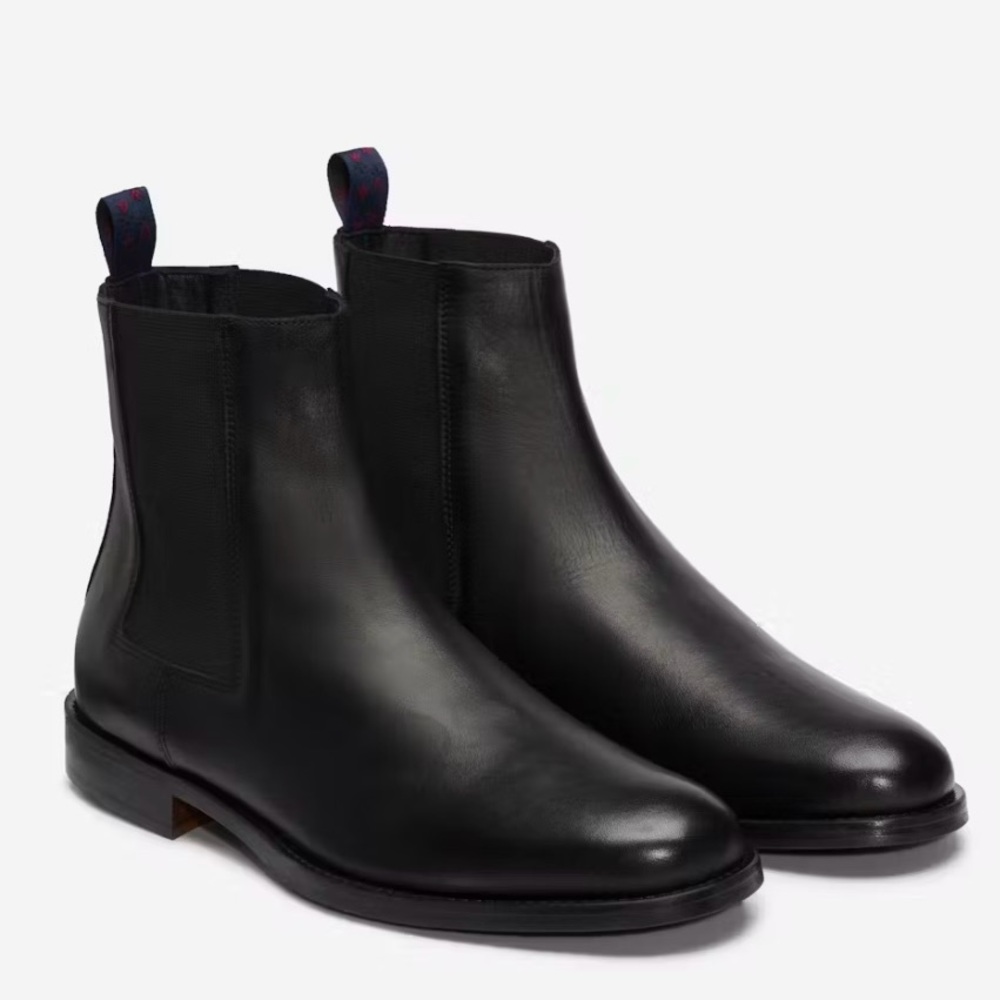 Bonobos | The Alpern Chelsea Boot | Black Calfskin Leather